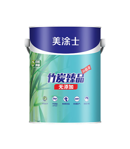 竹炭臻品無(wú)添加健康墻面漆